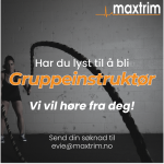 Maxtrim søker gruppeinstruktør