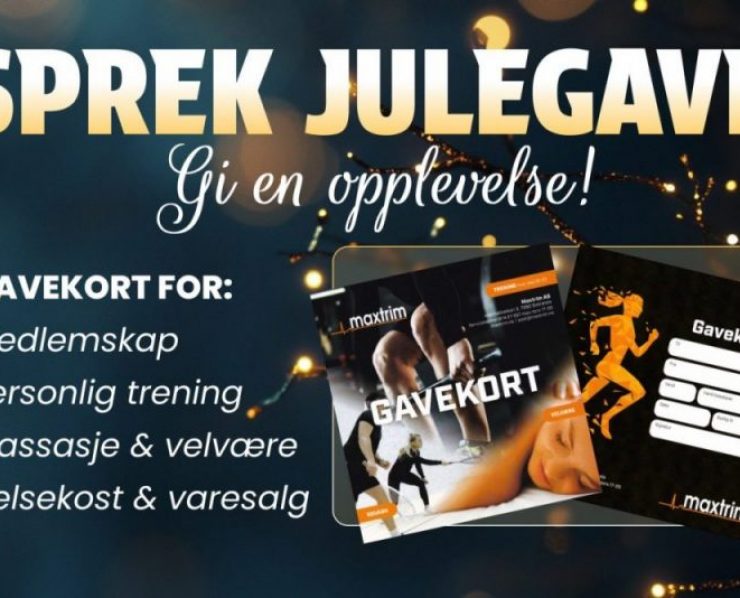 sprek julegave, gi en opplevelse