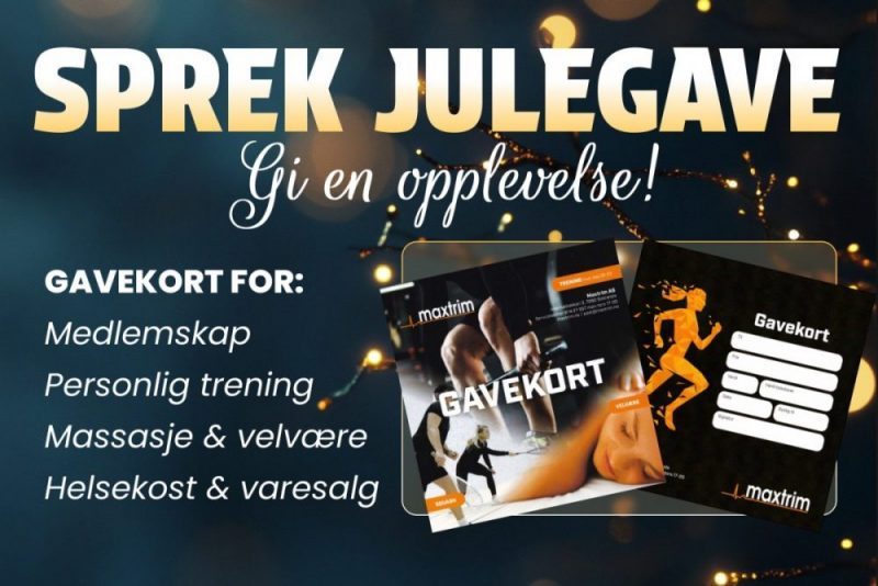 sprek julegave, gi en opplevelse
